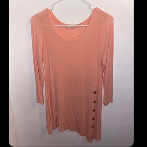 Emerald Pink Long Sleeve Shirt